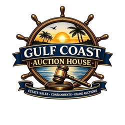 Gulf Coast Auctions & Estates Logo