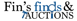 Fins Auction Logo