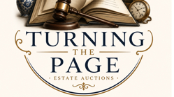 Turning The Page Estate Sales And Auctions Logo
