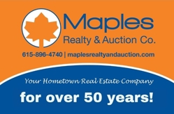 Maples Realty And Auction Logo