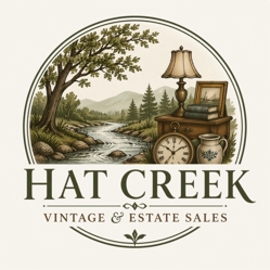 Hat Creek Vintage & Estate Sales Logo