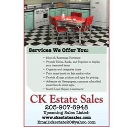 Ck Estate Sales Logo