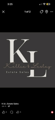 K&l Estate Sales Logo