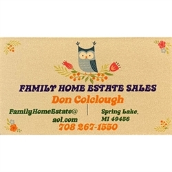 Family Home Estate Sales Logo