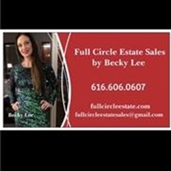 Full Circle Estate Sales by Becky Lee Logo