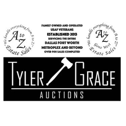 A - Z Estate Sales of North Texas & Tyler Grace Auctions Logo