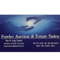 Fowler Auction &amp; Estate Sales