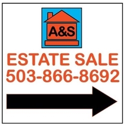 A&S Estate Sales Of Oregon Logo