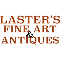 Laster's Fine Art & Antiques Logo