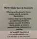 Martin Estate Sales Logo