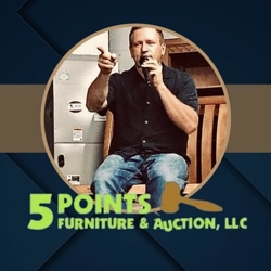 5 Points Furniture & Auction Logo