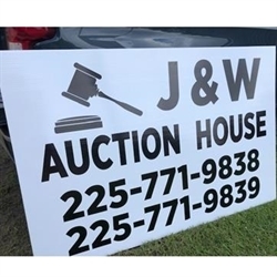 J&w Auction House Logo