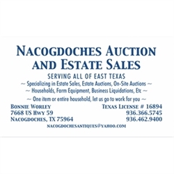 Nacogdoches Auction Logo