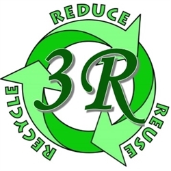 Three R Antiques & Clean Out Logo