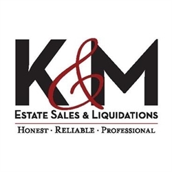 K & M Estate Sales Logo