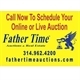 Father Time Auctions and Real Estate Logo