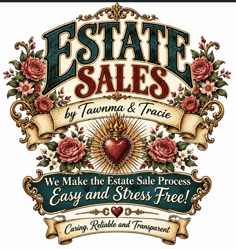 Estate Sales By Tawnma & Tracie Logo