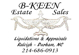 B-Keen Estate Sales Logo