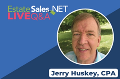 Estate Sale Taxes - Live Q&A with Jerry Huskey
